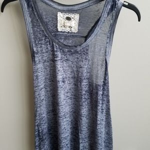 Blue tank